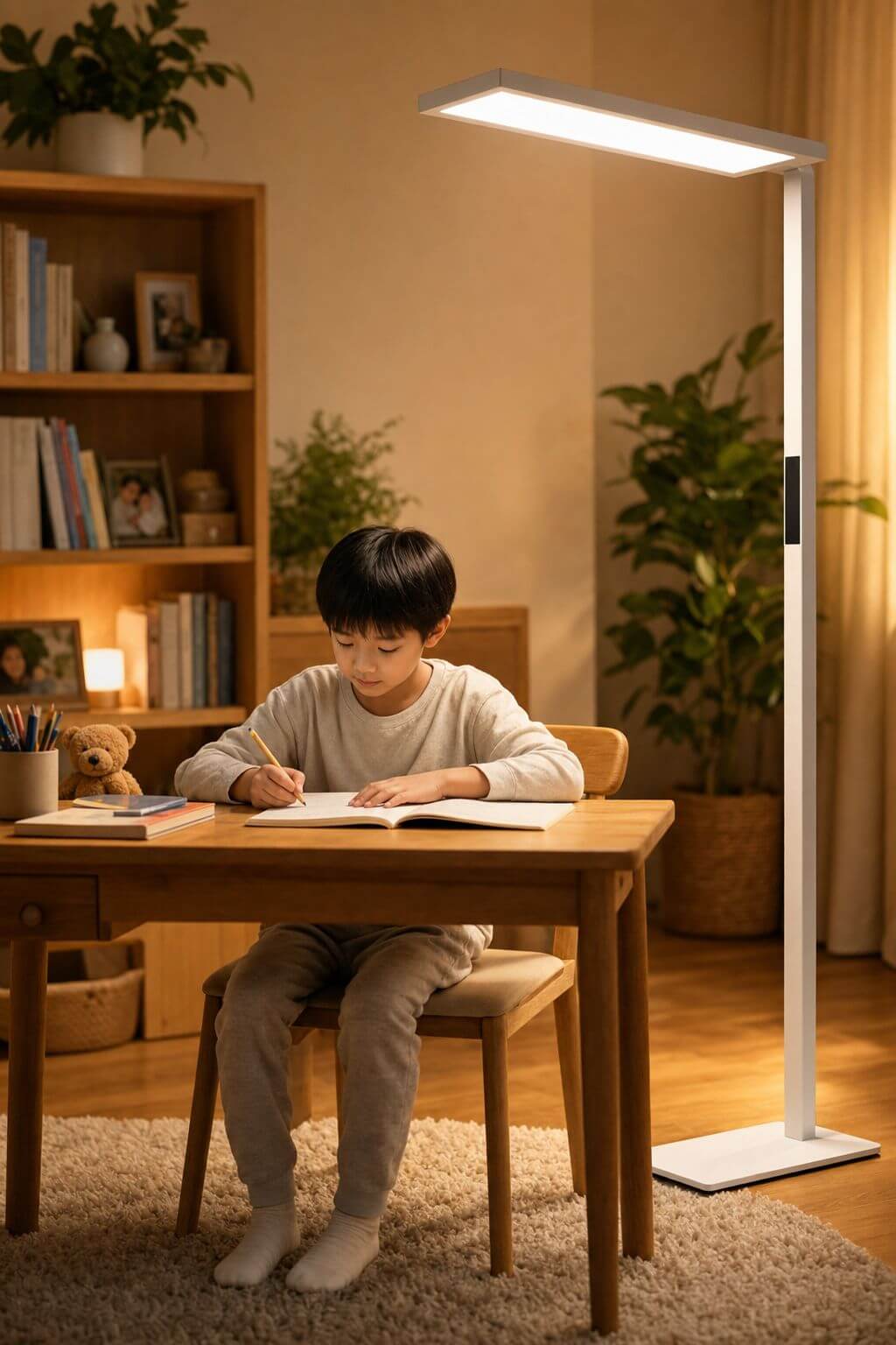 AI护眼落地灯